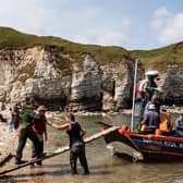 The Yorkshire Wildlife Trust is running Living Seas Safaris on multiple dates at Flamborough’s North Landing until Thursday, August 25. Photo courtesy of Yorkshire Wildlife Trust