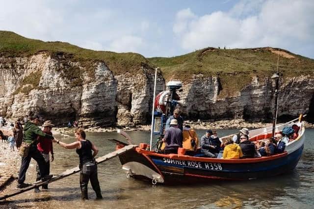 The Yorkshire Wildlife Trust is running Living Seas Safaris on multiple dates at Flamborough’s North Landing until Thursday, August 25. Photo courtesy of Yorkshire Wildlife Trust