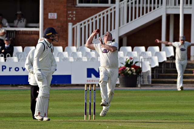 Pickering's top all rounder Dave Greenlay claimed 3-18 in an excellent spell