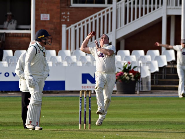 Pickering's top all rounder Dave Greenlay claimed 3-18 in an excellent spell