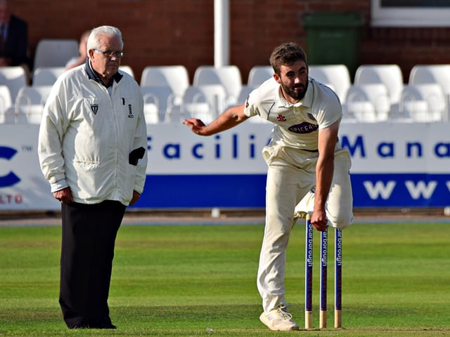 Pickering bowler Luke Shepherd took 2-31