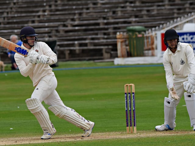 Harrogate Batter Cooper Smith batted well for 24