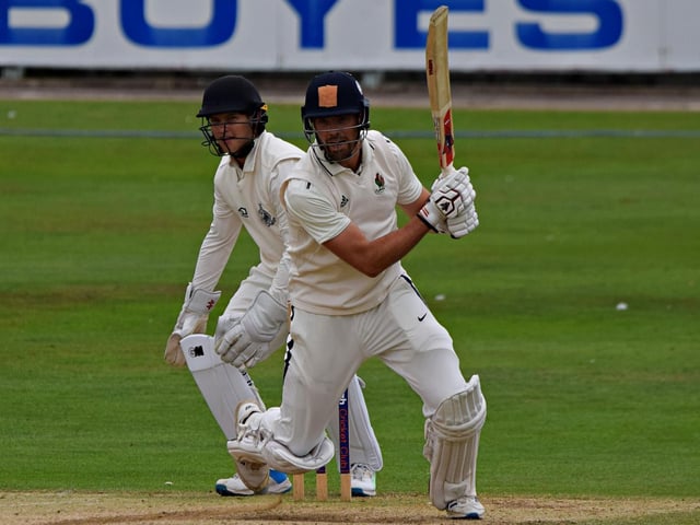 Harrogate batter Matt Pillans made a rapid 47no