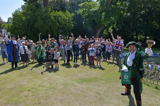 The official East Riding Yorkshire Day celebrations at Sewerby Hall and Gardens was very well attended.