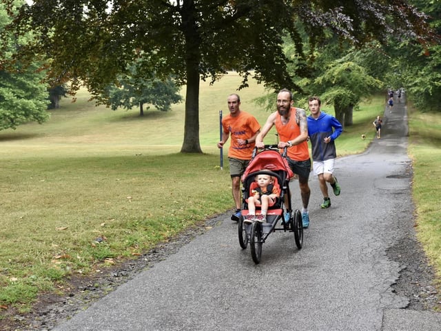 Bridlington Road Runners' Phill Taylor in action at Sewerby Parkrun