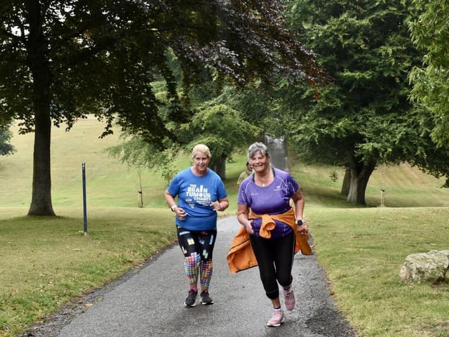 Action from Sewerby Parkrun