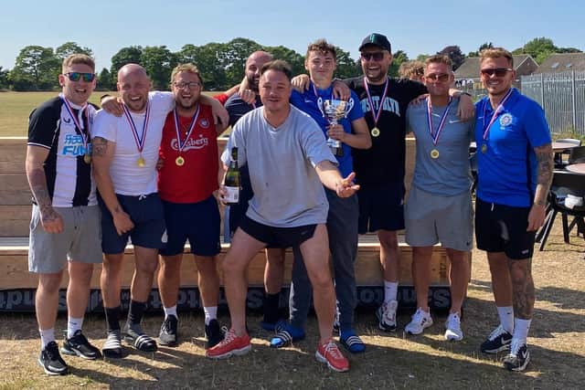 Telegraph A were the winners of the 6-a-side tournament at Bridlington CYP. Photo submitted