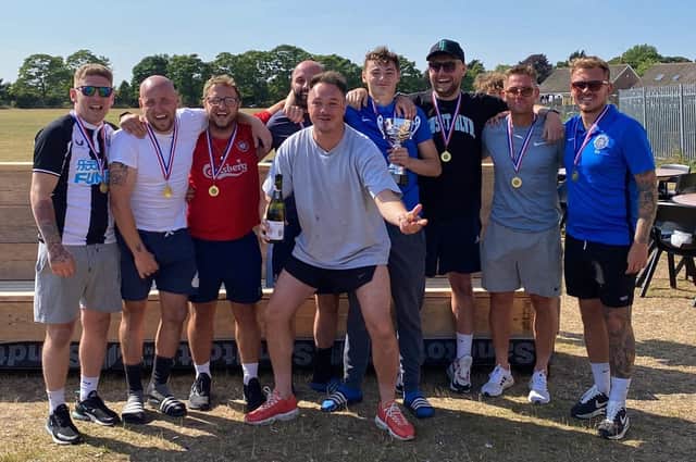 Telegraph A were the winners of the 6-a-side tournament at Bridlington CYP. Photo submitted