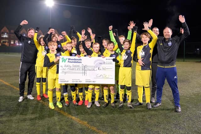 Scalby Football Club juniors.