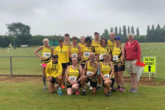 Bridlington Road Runners team at Hutton Cranswick 10K