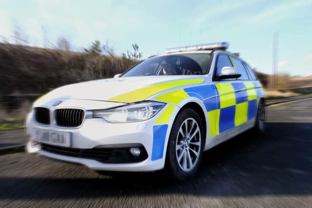 Police searched for the car thief in Thornton-le-Dale during the afternoon.