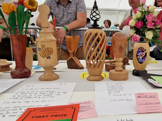 With 100s of classes, for a range of items, there was a good mix of items for all to see