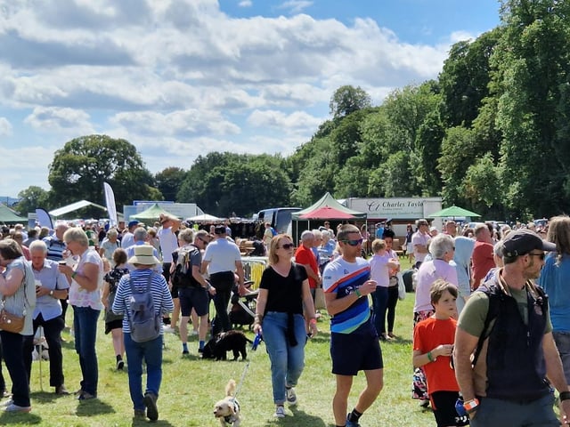 Crowds flocked to Thornton-le-Dale