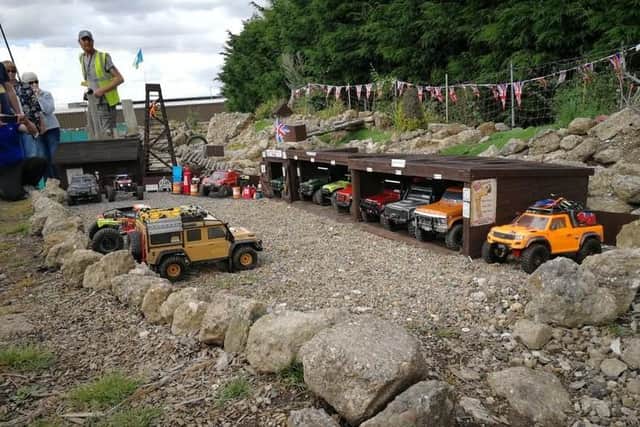 Some of the rock crawler model vehicles at Bridlington Model Boat Society. Photo submitted