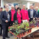 The plant stall at Scarborough Cavaliers Community Fair