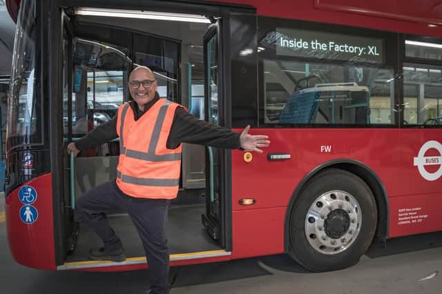 Gregg Wallace visited Scarborough last year to film for Inside The Factory. (Photo: BBC/Voltage TV)