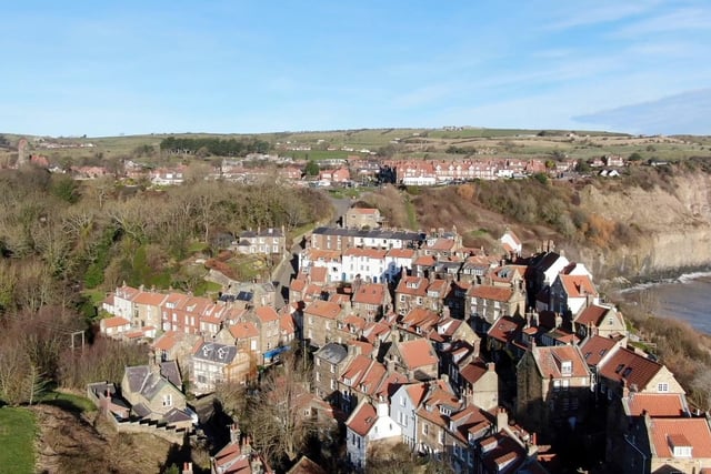 Robin Hood's Bay is a popular place with visitors.