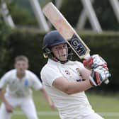 Elliot Hatton's ton and five-wicket haul helped Flixton to 265-run home win against Cottingham