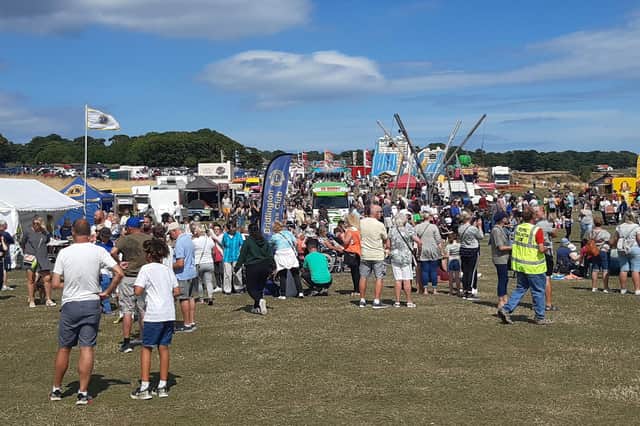 Crowds turn out to enjoy Bridlington Lions Club’s Carnival Fun Day on Sewerby Fields.