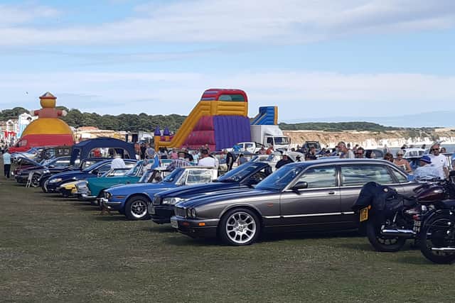 There were plenty of classic cars for people to look around on the day.