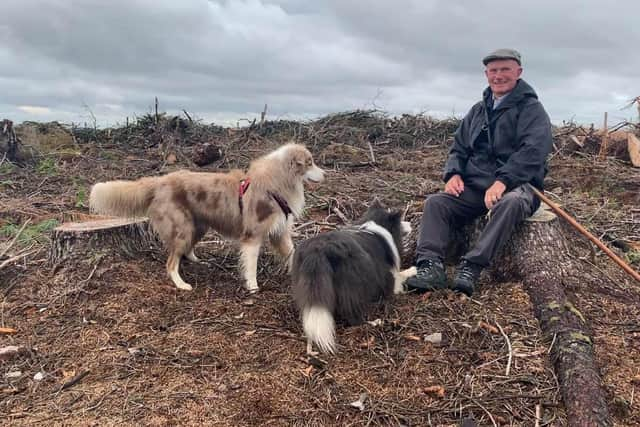 Cliff Colutas, an 85-year-old Scarborough rambler, is tackling the Three Peaks with his step-daughter for Yorkshire Air Ambulance.