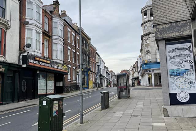 The attacks took place in Queen Street, Scarborough.