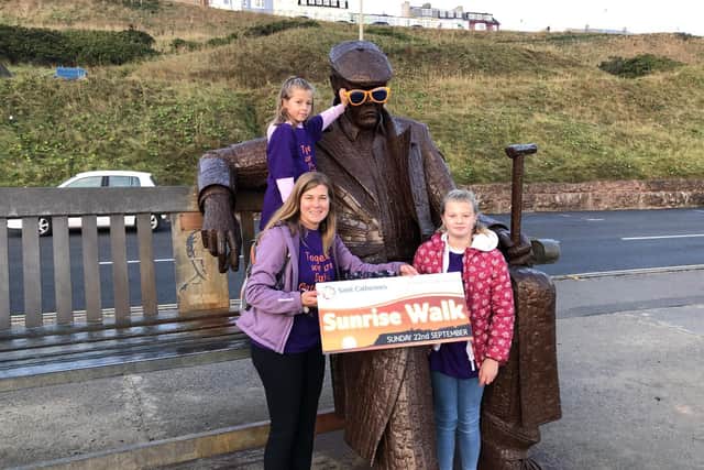 The Sunrise Walk has been running for the past 14 years, and was carried out online during the Covid-19 lockdown.
