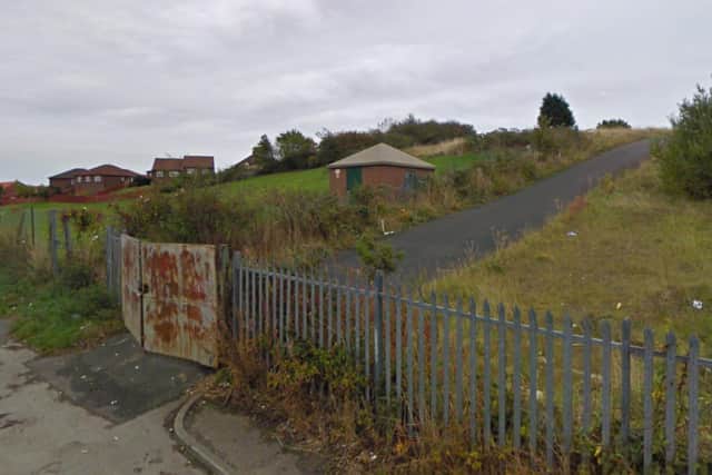The entrance to the disused allotment site in Barrowcliff. (Photo: Google Maps)