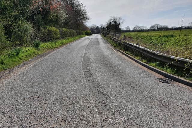 Due to its narrow width, the B1249 will be closed to through-traffic during the resurfacing scheme to keep road staff and vehicles safe. Photo courtesy of East Riding of Yorkshire Council