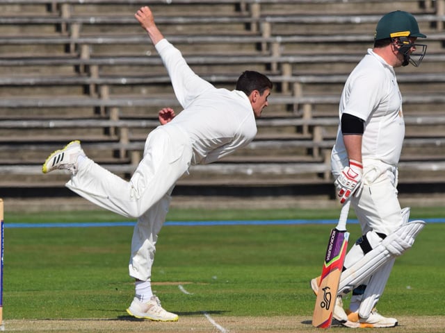 Pat Roberts claimed two early wickets for Scarborough CC in the home win against Sessay on Saturday
Photo by Simon Dobson
