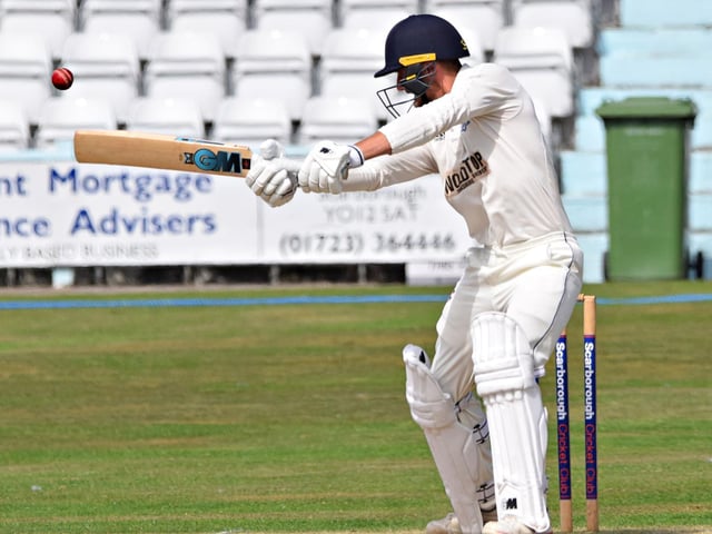 Scarborough CC opener Oli Stephenson goes on the attack