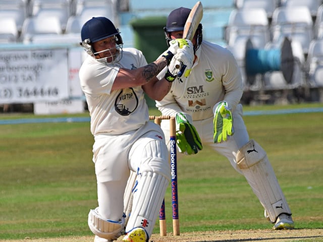 Scarborough's Adam Newington hits out