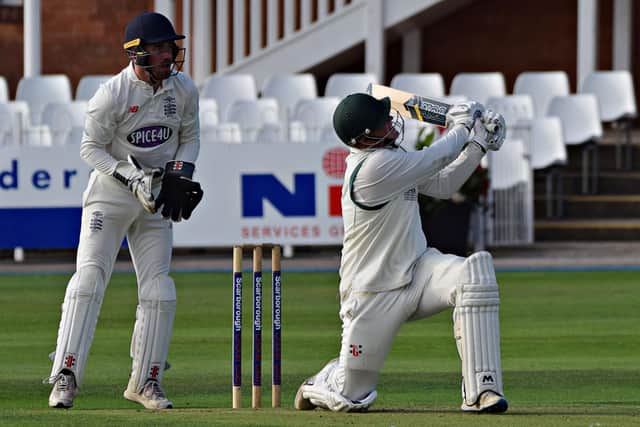 Harry Walmsley top-scored with 88 for Flixton
Photo by Simon Dobson
