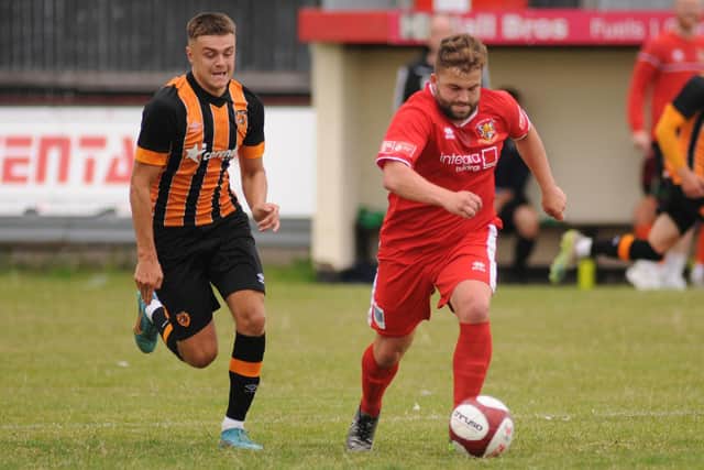 Bridlington Town ace Andy Norfolk
PHOTOS BY DOM TAYLOR