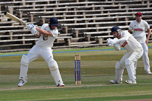 Scarborough 2nds skipper Sam Carver hits out