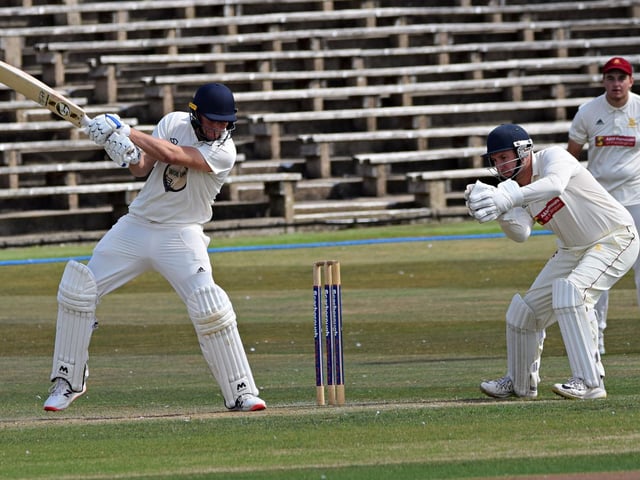 Scarborough 2nds skipper Sam Carver hits out