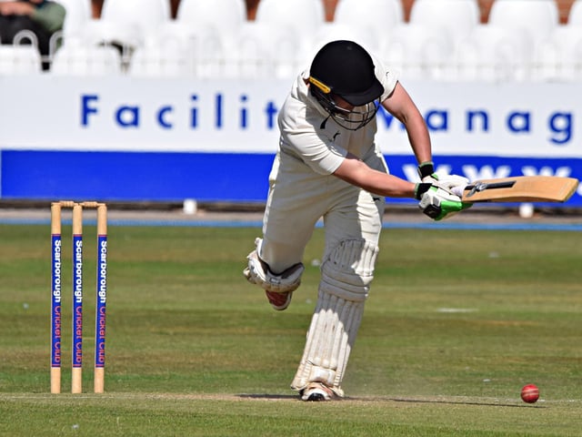 Scarborough batter Archie Hammond