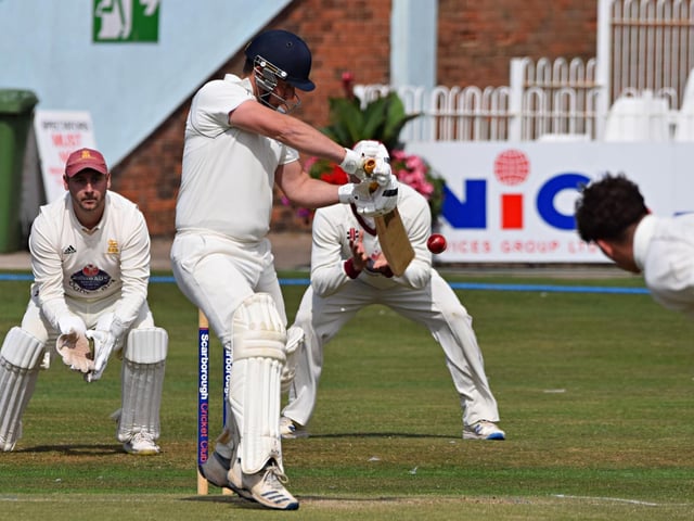 Scarborough 2nds batter Nick Zakrzewski