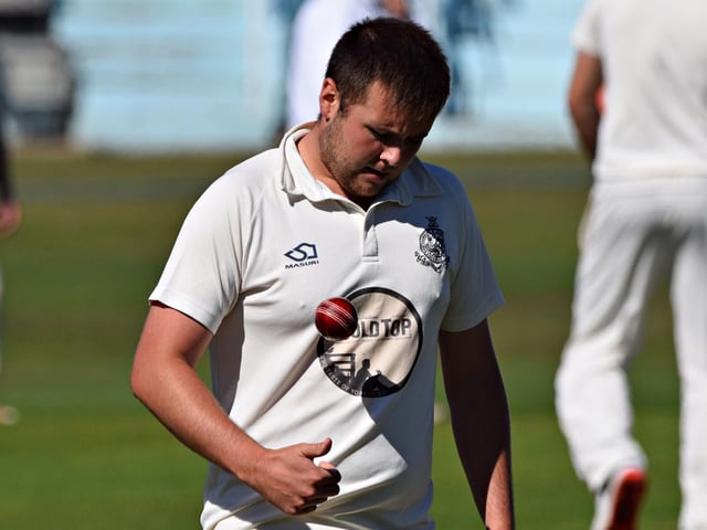 Charlie Hopper bagged three wickets for Scarborough CC 2nds
