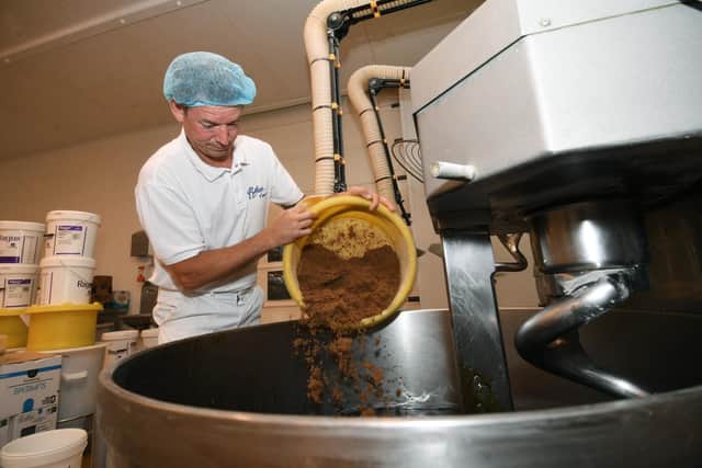 The Yorkshire ginger parkin production process