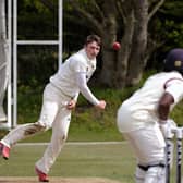 Elliot Hatton shone with bat and ball in his side's loss at leaders Stamford Bridge