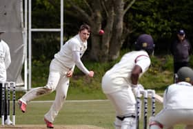 Elliot Hatton shone with bat and ball in his side's loss at leaders Stamford Bridge