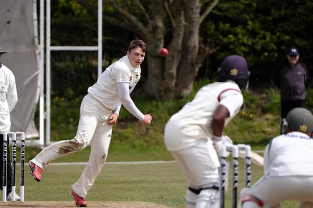 Elliot Hatton shone with bat and ball in his side's loss at leaders Stamford Bridge