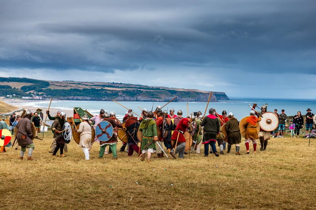The Viking Skirmish was held every day this weekend