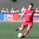 Lewis Maloney hit the late penalty to earn 10-man Boro a 2-1 Bank Holiday Monday win at Blyth in National League North