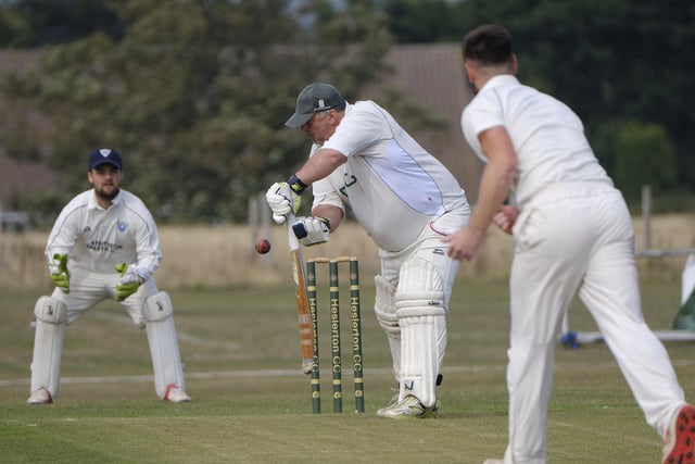 Tony Watson bats for Heslerton