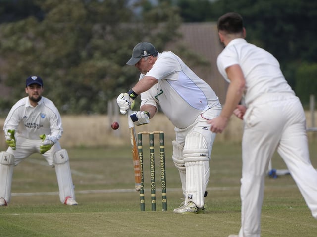 Tony Watson bats for Heslerton