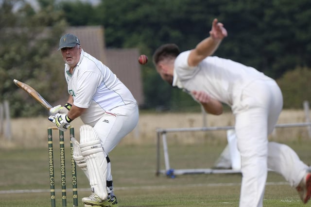 Heslerton batter Tony Watson