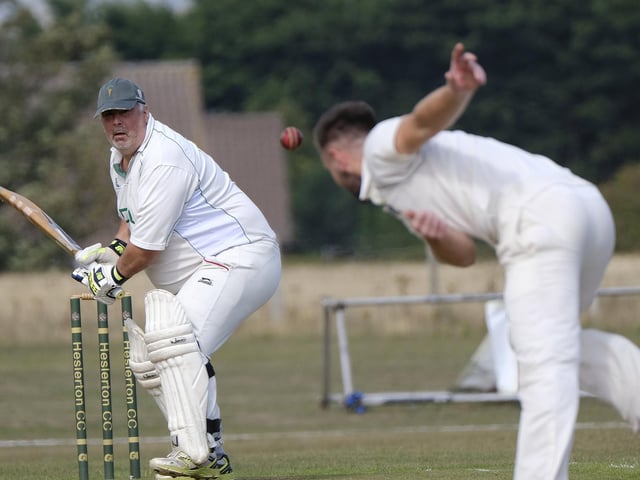 Heslerton batter Tony Watson