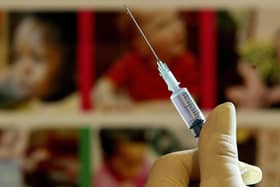 NHS Digital figures show 95.2% of youngsters in the East Riding of Yorkshire were fully vaccinated by their fifth birthday in 2021-22 – exceeding the 95% target set by the World Health Organisation to aid herd immunity. Photo: PA Images